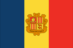 Andorra - vlajka Andorry