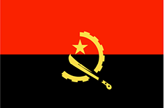 Angola - vlajka Angoly