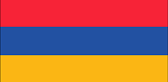 Arménsko - vlajka Arménska