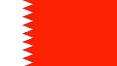 Bahrajn - vlajka Bahrajnu 