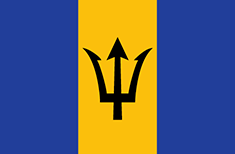 Barbados - vlajka Barbadosu