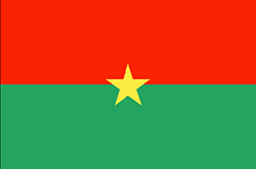 Burkina - vlajka Burkiny
