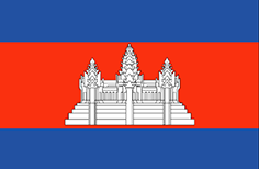 Kambodža - vlajka Kambodži