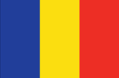 Čad - vlajka Čadu 