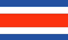 Kostarika - vlajka Kostariky