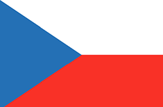 Česká republika - vlajka Českej reoubliky