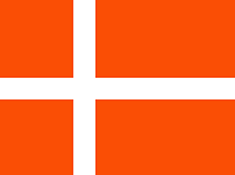 Dánsko - vlajka Dánska