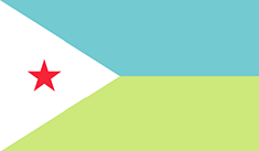 Džibutsko- vlajka Džibutska