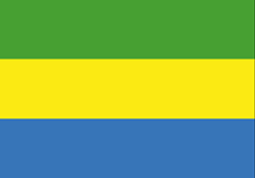 Gabon - vlajka Gabonu