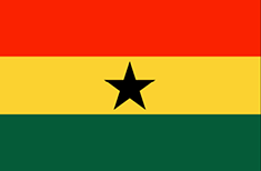 Ghana - vlajka Ghany