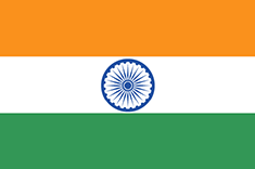India - vlajka Indie 