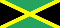 Jamajka - vlajka Jamajky