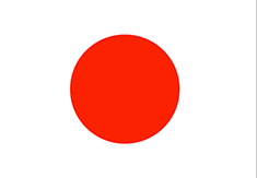 Japonsko - vlajka Japonska