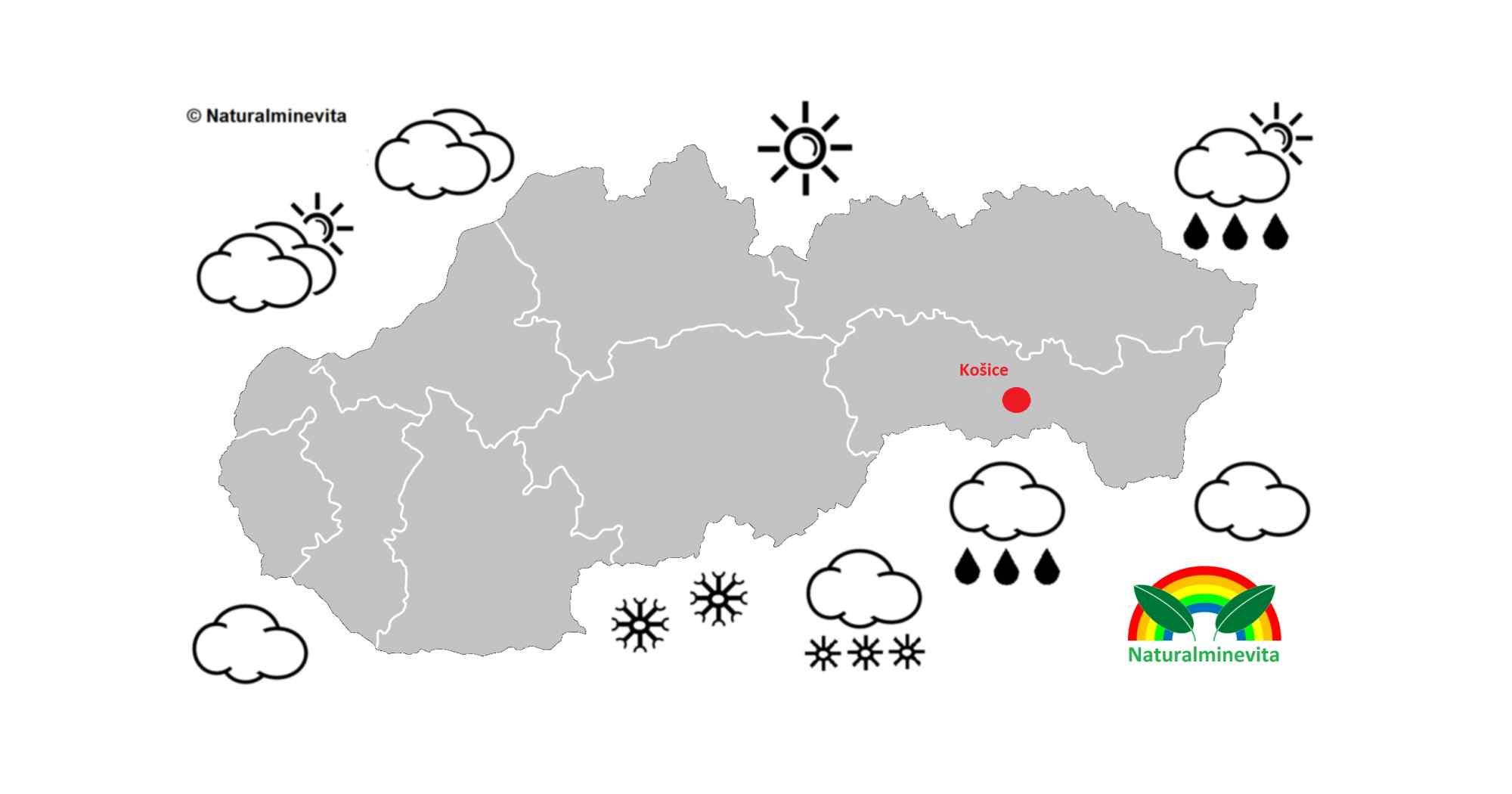 Aktuálne počasie Košice, predpoveď počasia na dnes, zajtra, teplota