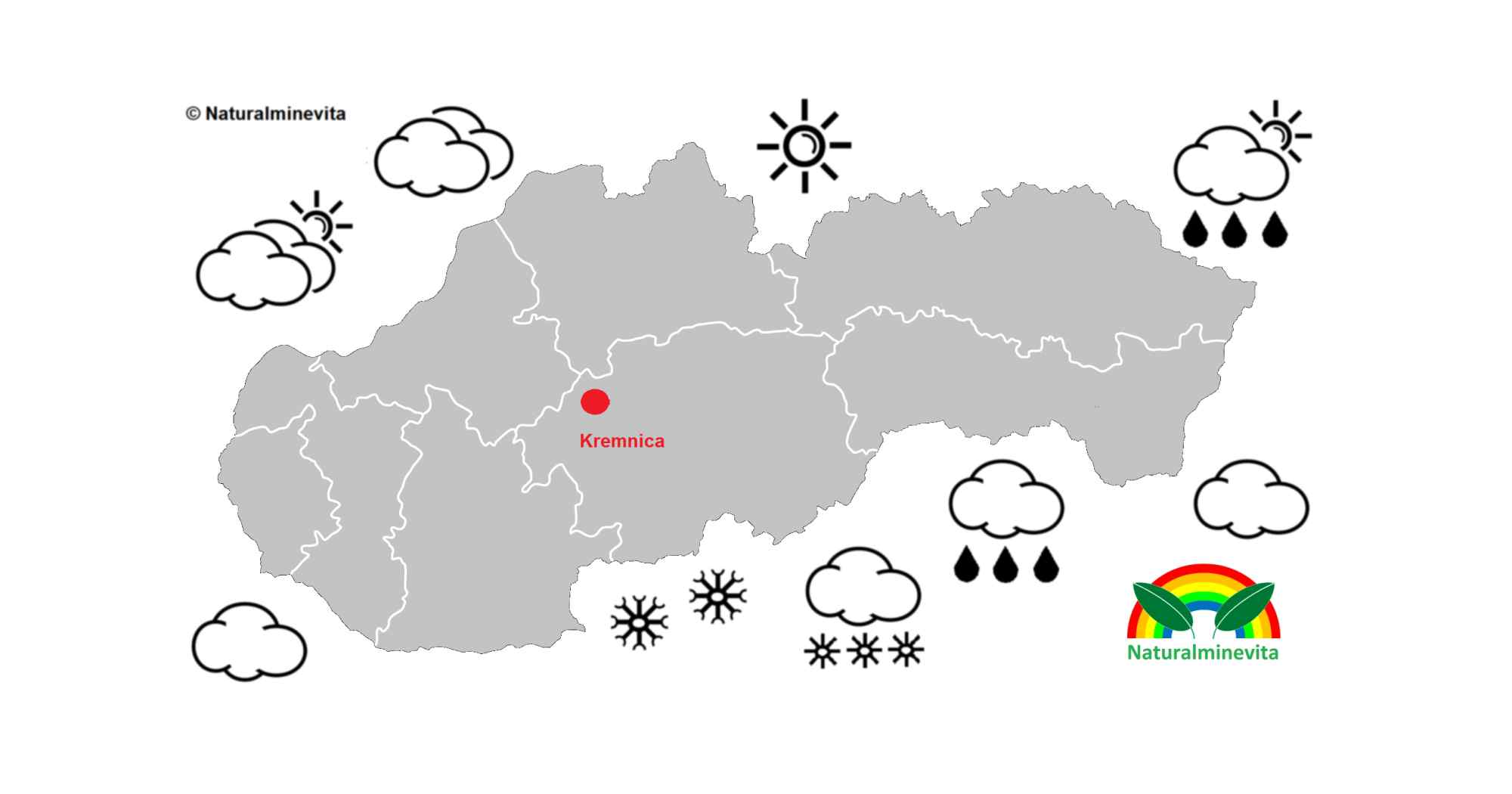 Aktuálne počasie Kremnica, predpoveď počasia na dnes, zajtra, teplota