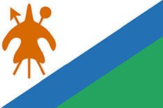 Lesotho - vlajka Lesothská