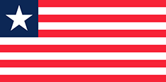 Libéria - vlajka Libérie