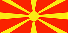 Macedónsko - vlajka Macedónska