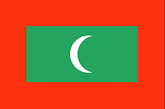 Maldivy - vlajka Maldivy
