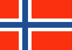 Nórsko - vlajka Nórska