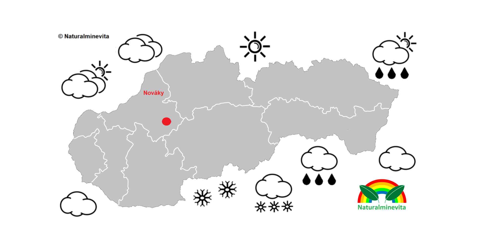 Aktuálne počasie Nováky, predpoveď počasia na dnes, zajtra, teplota