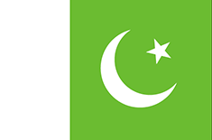 Pakistan - vlajka Pakistanu