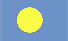 Palau - vlajka Palau
