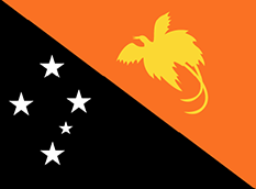 Papua-Nová Guinea - vlajka Papuy-Novej Guiney