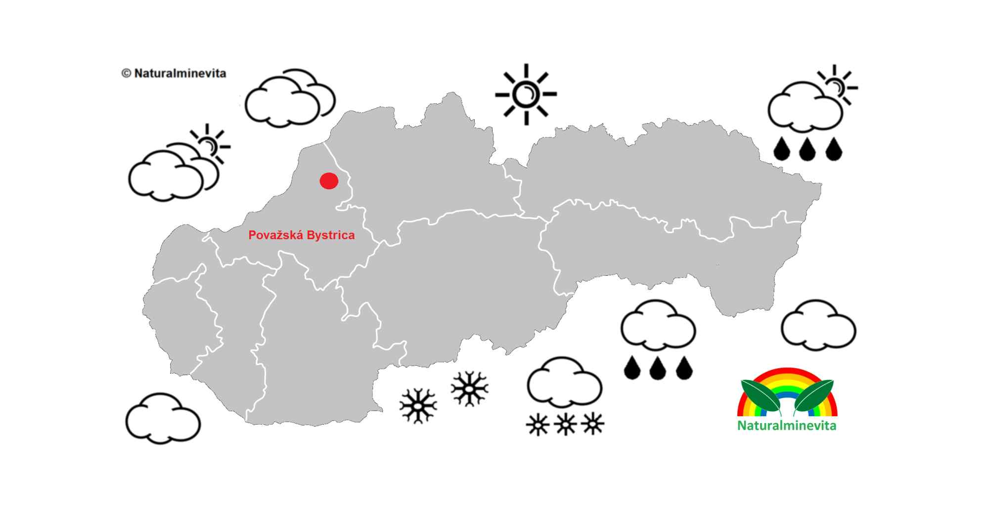 Aktuálne počasie Považská Bystrica, predpoveď počasia na dnes, zajtra, teplota
