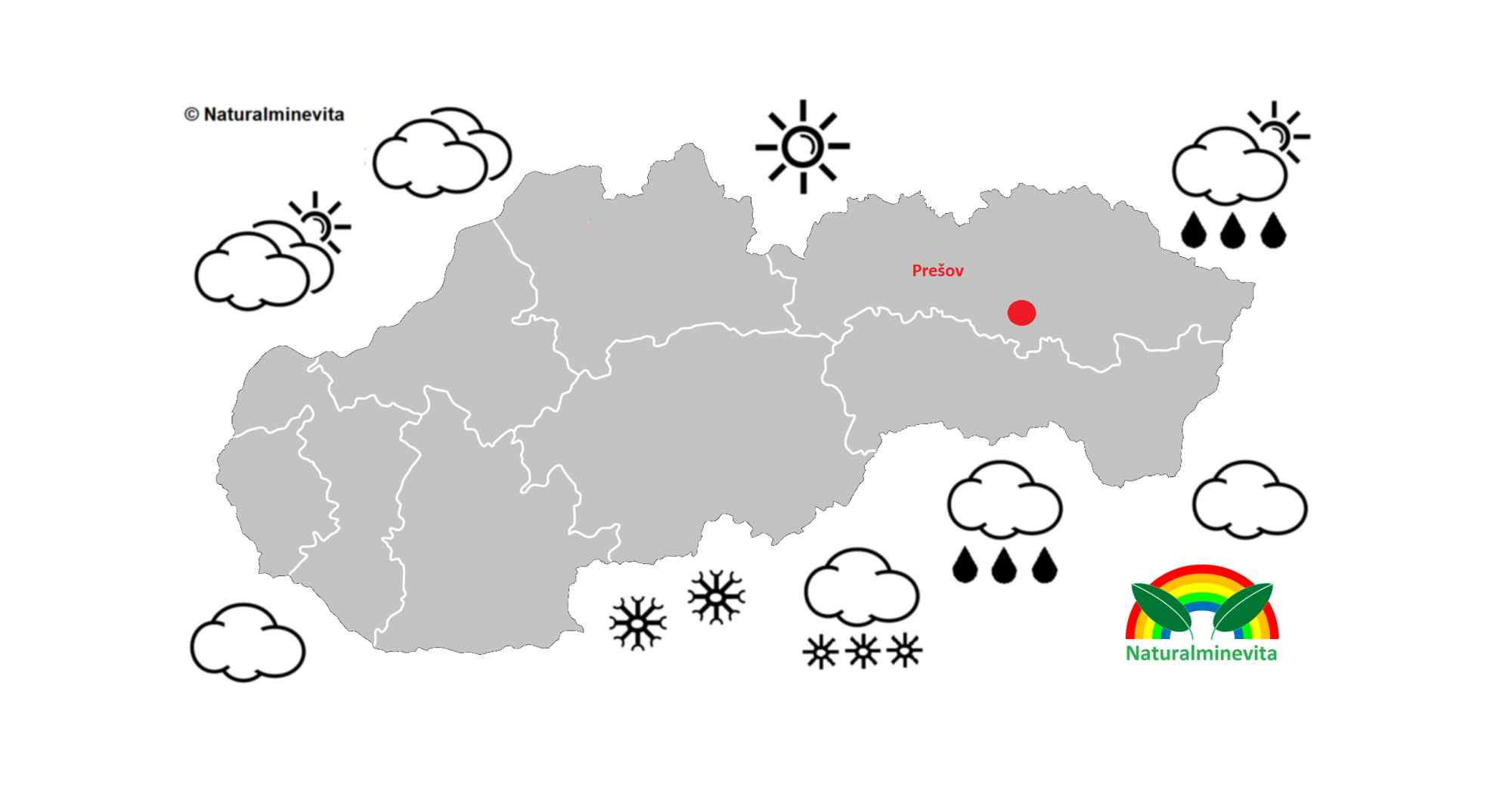 Aktuálne počasie Prešov, predpoveď počasia na dnes, zajtra, teplota