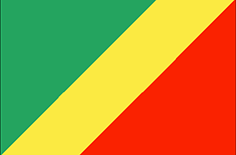Kongo - vlajka Konga