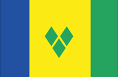 Svätý Vincent a Grenadíny - vlajka Svätého Vincenta a Grenadíny