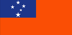 Samoa - vlajka Samoy