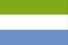 Sierra Leone - vlajka Sierra Leone