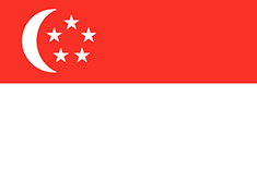 Singapur - vlajka Singapuru