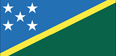 Šalamúnove ostrovy - vlajka Šalamúnových ostrovov