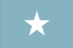 Somálsko - vlajka Somálska