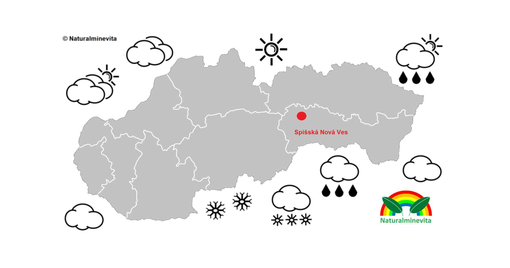 Aktuálne počasie Spišská Nová Ves, predpoveď počasia na dnes, zajtra, teplota