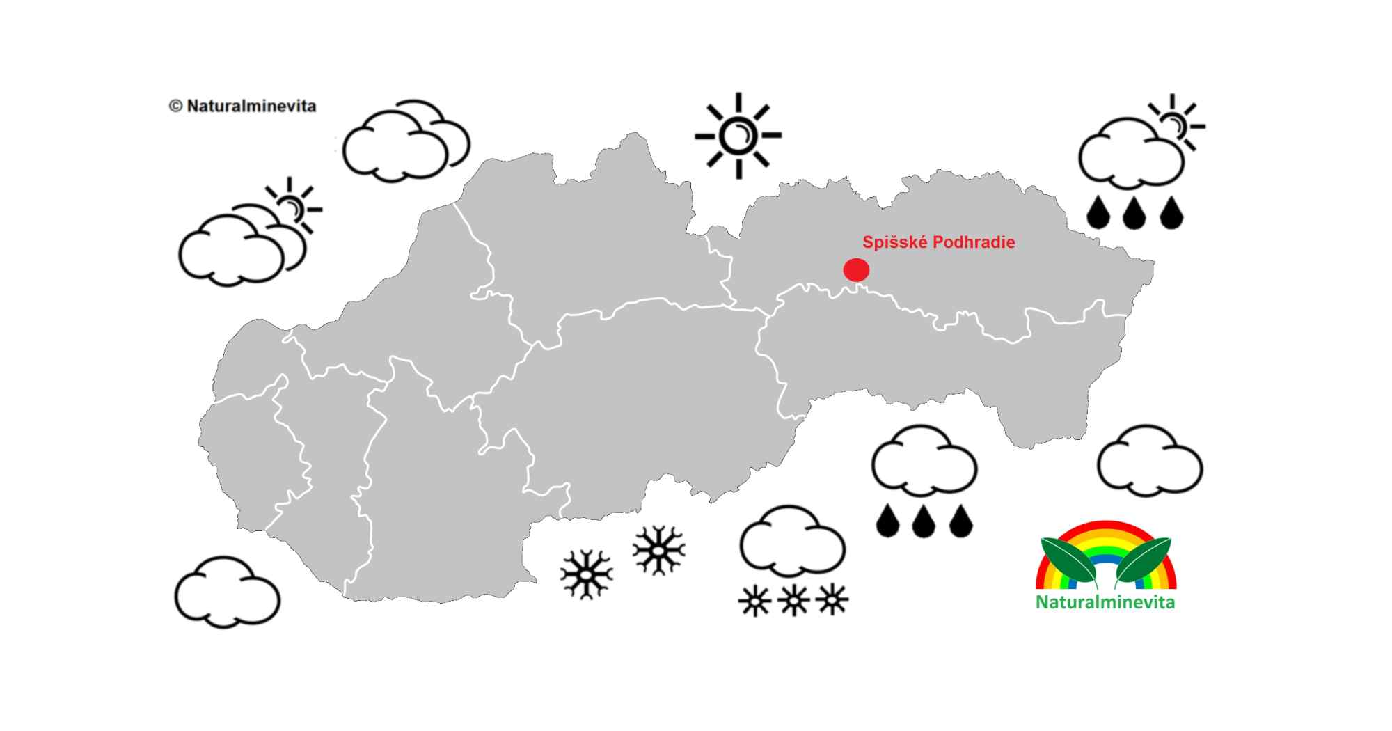 Aktuálne počasie Spišské Podhradie, predpoveď počasia na dnes, zajtra, teplota