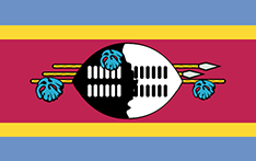 Svazijsko - vlajka Svazijska