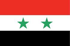 Sýria- vlajka Sýrie
