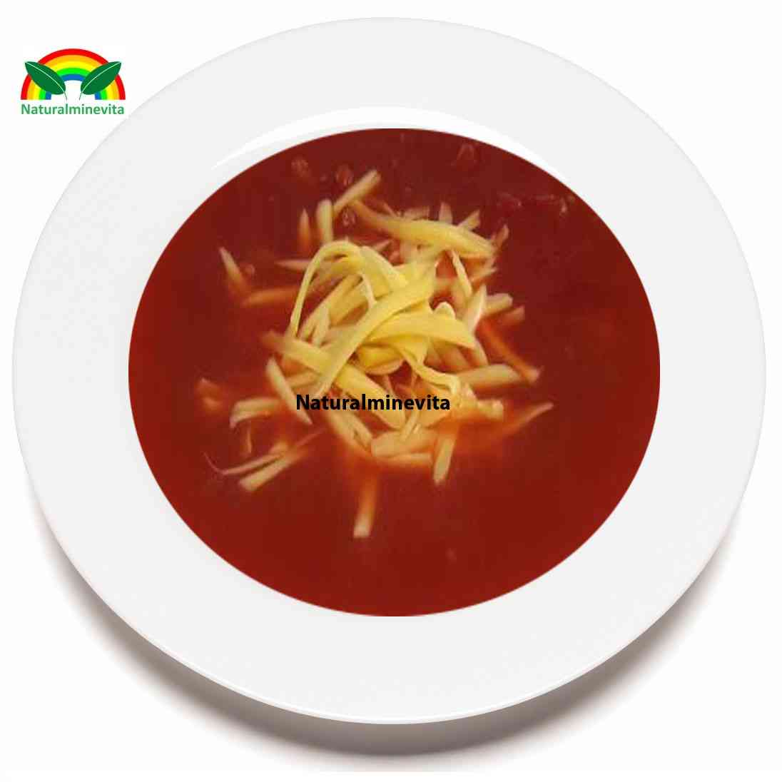 Talianska paradajková (rajčinová) polievka so syrom