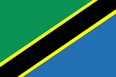 Tanzánia - vlajka Tanzánie