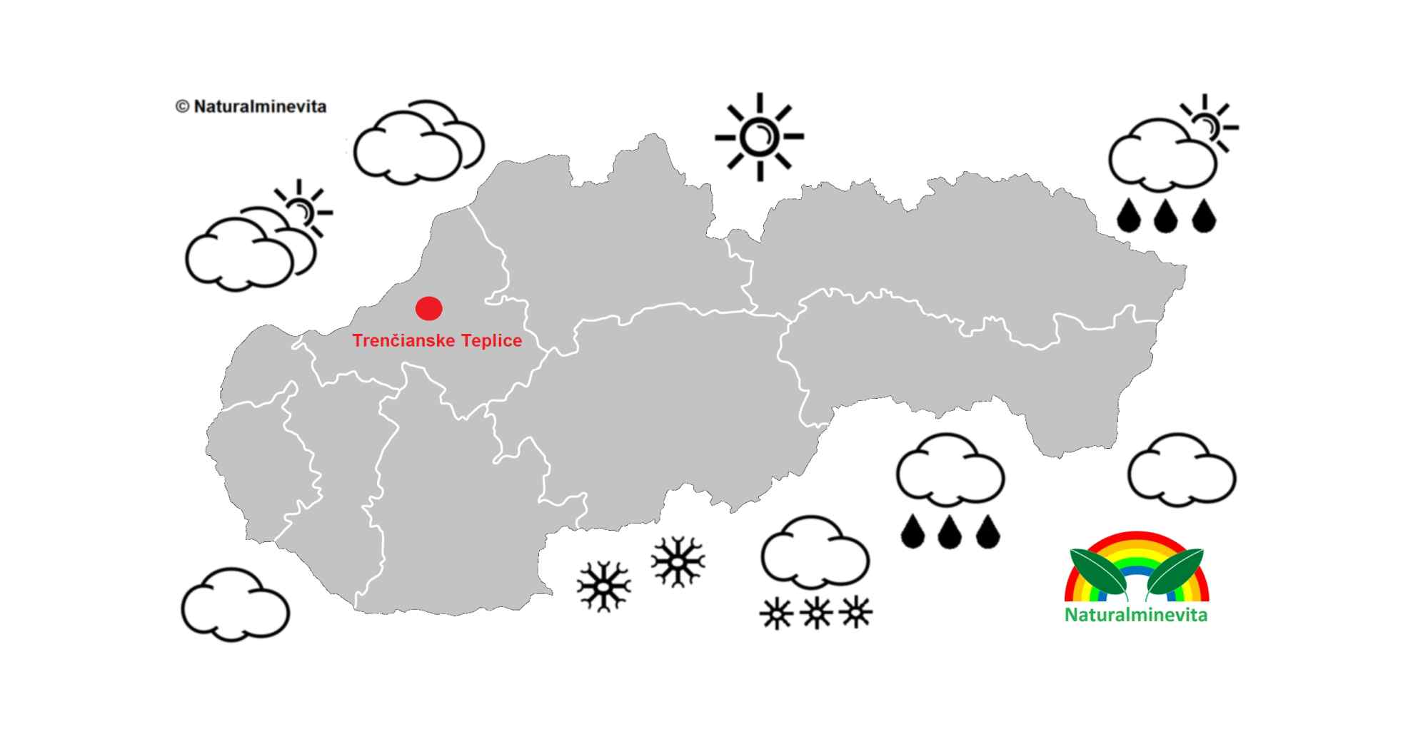 Aktuálne počasie Trenčianske Teplice, predpoveď počasia na dnes, zajtra, teplota