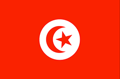 Tunisko - vlajka Tuniska