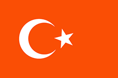 Turecko - vlajka Turecka