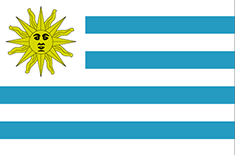 Uruguaj - vlajka Uruguaju