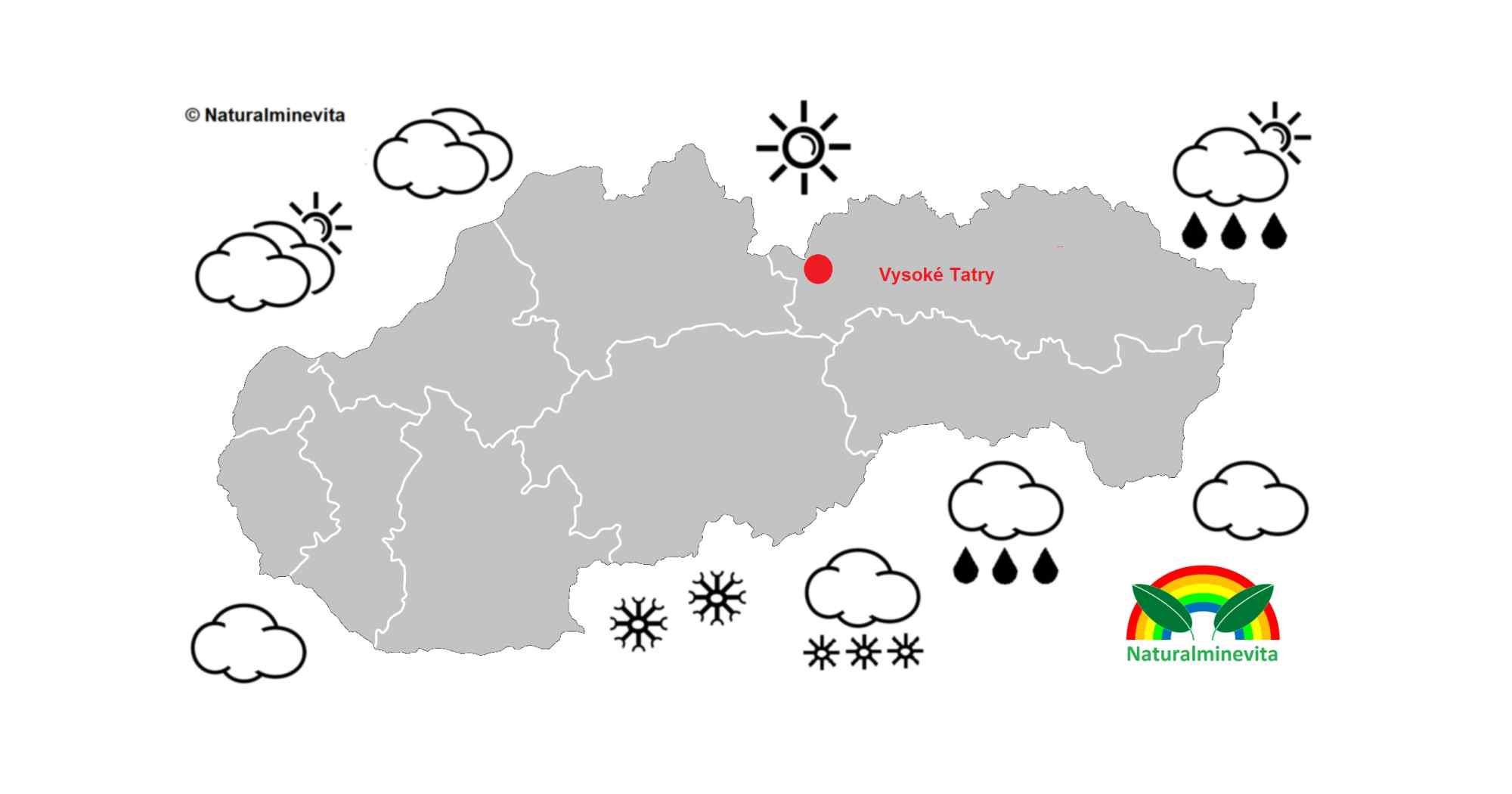 Aktuálne počasie Vysoké Tatry, predpoveď počasia na dnes, zajtra, teplota