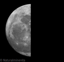Tretia štvrť - fáza mesiaca, lunárny kalendár - fázy mesiaca